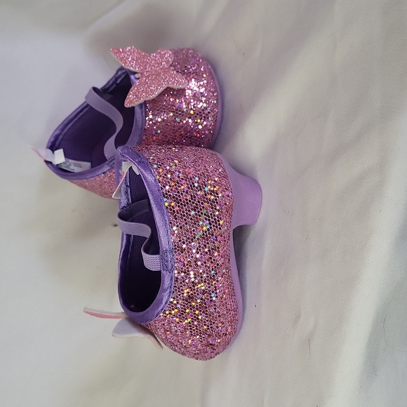 Build A Bear Butterfly Purple Sequin Heels Great condition - Picture 1 of 7